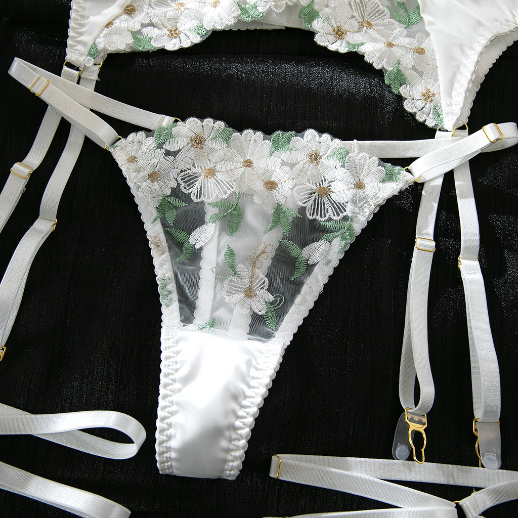 Blooming Grace Premium Garter Set