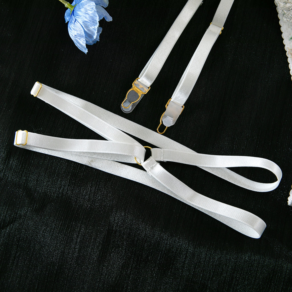 Blooming Grace Premium Garter Set
